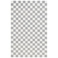 thumbnail image 1 of SAFAVIEH Martha Stewart Chelsea Checkered Area Rug, Grey/Ivory, 4' x 6', 1 of 5