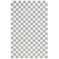 thumbnail image 1 of SAFAVIEH Martha Stewart Chelsea Checkered Area Rug, Grey/Ivory, 6' x 9', 1 of 8