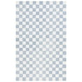thumbnail image 1 of SAFAVIEH Martha Stewart Chelsea Checkered Area Rug, Light Blue/Ivory, 4' x 6', 1 of 1