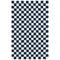 thumbnail image 1 of SAFAVIEH Martha Stewart Chelsea Checkered Area Rug, Navy/Ivory, 3' x 5', 1 of 5