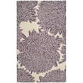 thumbnail image 1 of SAFAVIEH Martha Stewart Chrysanthemum Floral Wool Area Rug, Eggplant, 5' x 8', 1 of 3