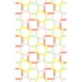 thumbnail image 1 of SAFAVIEH Martha Stewart Color Chain Geometric Wool Area Rug, Peony, 5' x 8', 1 of 3