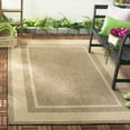 thumbnail image 1 of SAFAVIEH Martha Stewart Color Frame Area Rug, Coffee/Sand, 2'7" x 5', 1 of 5