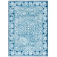 thumbnail image 1 of SAFAVIEH Martha Stewart Cory Floral Machine Washable Area Rug, Blue/Beige, 3' x 5', 1 of 11