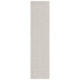 thumbnail image 1 of SAFAVIEH Martha Stewart Cotton Diamond Runner Rug, Taupe/Cream, 2' x 8', 1 of 8