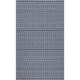 thumbnail image 1 of SAFAVIEH Martha Stewart Cotton Geometric Area Rug, Blue/Grey, 2'4" x 3'8", 1 of 7