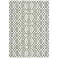 thumbnail image 1 of SAFAVIEH Martha Stewart Delores Geometric Cotton Area Rug, Green/Ivory, 4' x 6', 1 of 12