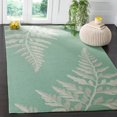 thumbnail image 1 of SAFAVIEH Martha Stewart Ferns Floral Area Rug, Cornbread, 5' x 8', 1 of 6