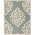 thumbnail image 1 of SAFAVIEH Martha Stewart Floret Damask Geometric Wool Area Rug, Arrowroot, 9' x 12', 1 of 3