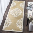 thumbnail image 1 of SAFAVIEH Martha Stewart Floret Damask Geometric Wool Area Rug, Dune, 5' x 8', 1 of 4