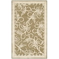 thumbnail image 1 of SAFAVIEH Martha Stewart Fountain Swirl Floral Area Rug, Green/Ivory, 2'7" x 4', 1 of 5