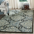 thumbnail image 1 of SAFAVIEH Martha Stewart French Painted Avignon Geometric Wool Area Rug, Kerry Blue, 5'x8', 1 of 2