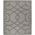 thumbnail image 1 of SAFAVIEH Martha Stewart Fretwork Geometric Wool Area Rug, Cavern, 4' x 6', 1 of 3