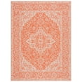 thumbnail image 1 of SAFAVIEH Martha Stewart Geometric Indoor/Outdoor Area Rug, Rust/Cream, 6'7" x 9', 1 of 5