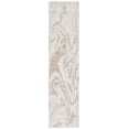 thumbnail image 1 of SAFAVIEH Martha Stewart Geometric Indoor/Outdoor Runner Rug, Ivory/Beige, 9' x 2'2", 1 of 5