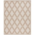 thumbnail image 1 of SAFAVIEH Martha Stewart Global Diamond Indoor/Outdoor Area Rug, Beige/Brown, 5'3" x 7'6", 1 of 7