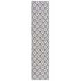 thumbnail image 1 of SAFAVIEH Martha Stewart Hampton Caroline Diamond Runner Rug, Black, 2' x 9', 1 of 6
