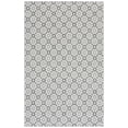 thumbnail image 1 of SAFAVIEH Martha Stewart Hampton Diamond Indoor/Outdoor Area Rug, Black, 5'1" x 7'6", 1 of 7