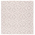 thumbnail image 1 of SAFAVIEH Martha Stewart Hampton Diamond Indoor/Outdoor Area Rug, Light Pink/Multi, 6'5" x 6'5" Square, 1 of 7