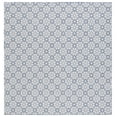 thumbnail image 1 of SAFAVIEH Martha Stewart Hampton Diamond Indoor/Outdoor Area Rug, Navy/Ivory, 6'5" x 6'5" Square, 1 of 7
