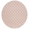 thumbnail image 1 of SAFAVIEH Martha Stewart Hampton Diamond Indoor/Outdoor Area Rug, Terracotta, 6'5" x 6'5" Round, 1 of 7