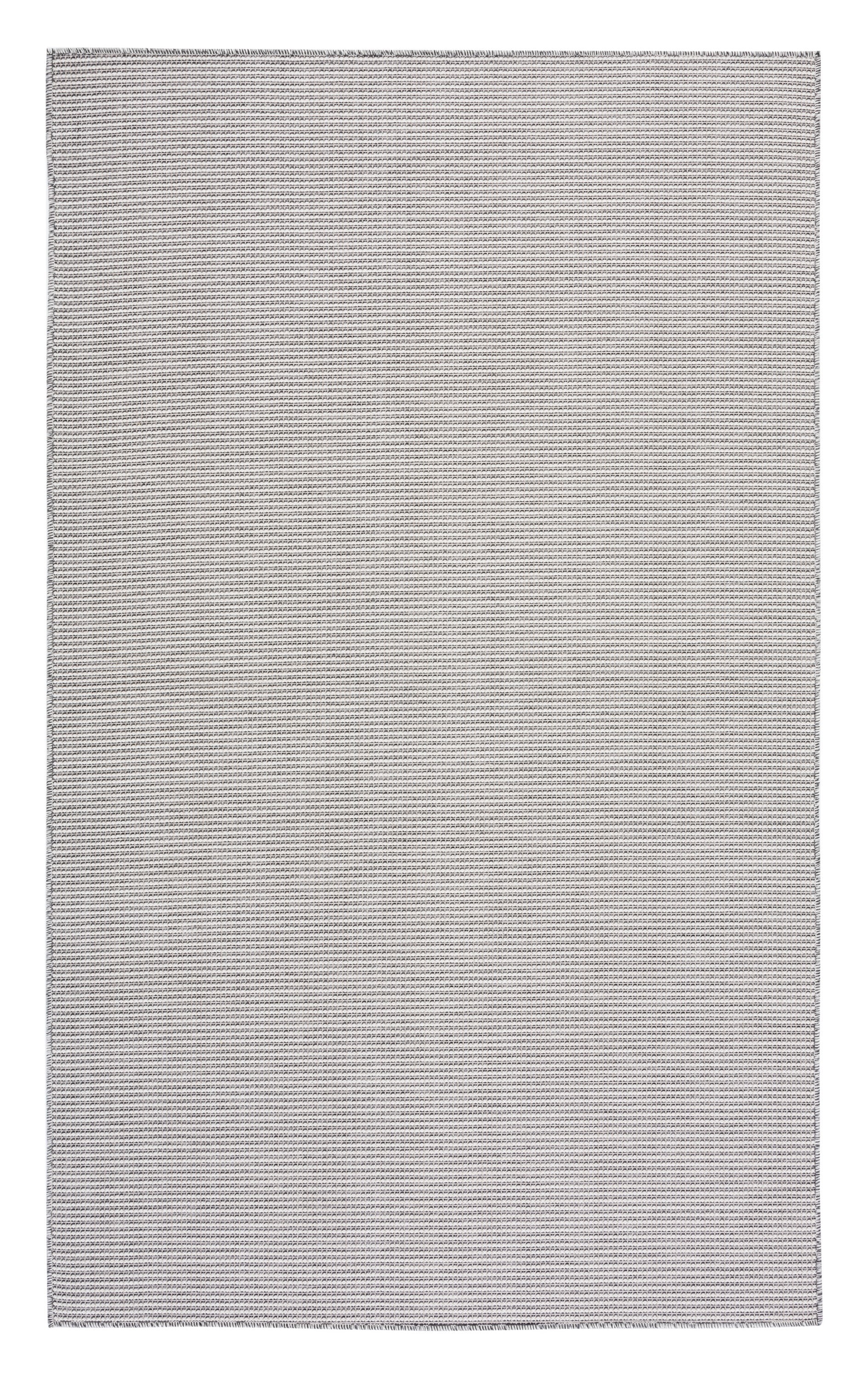 SAFAVIEH Martha Stewart Hampton Solid Indoor/Outdoor Area Rug, Beige/Black, 4' x 6'