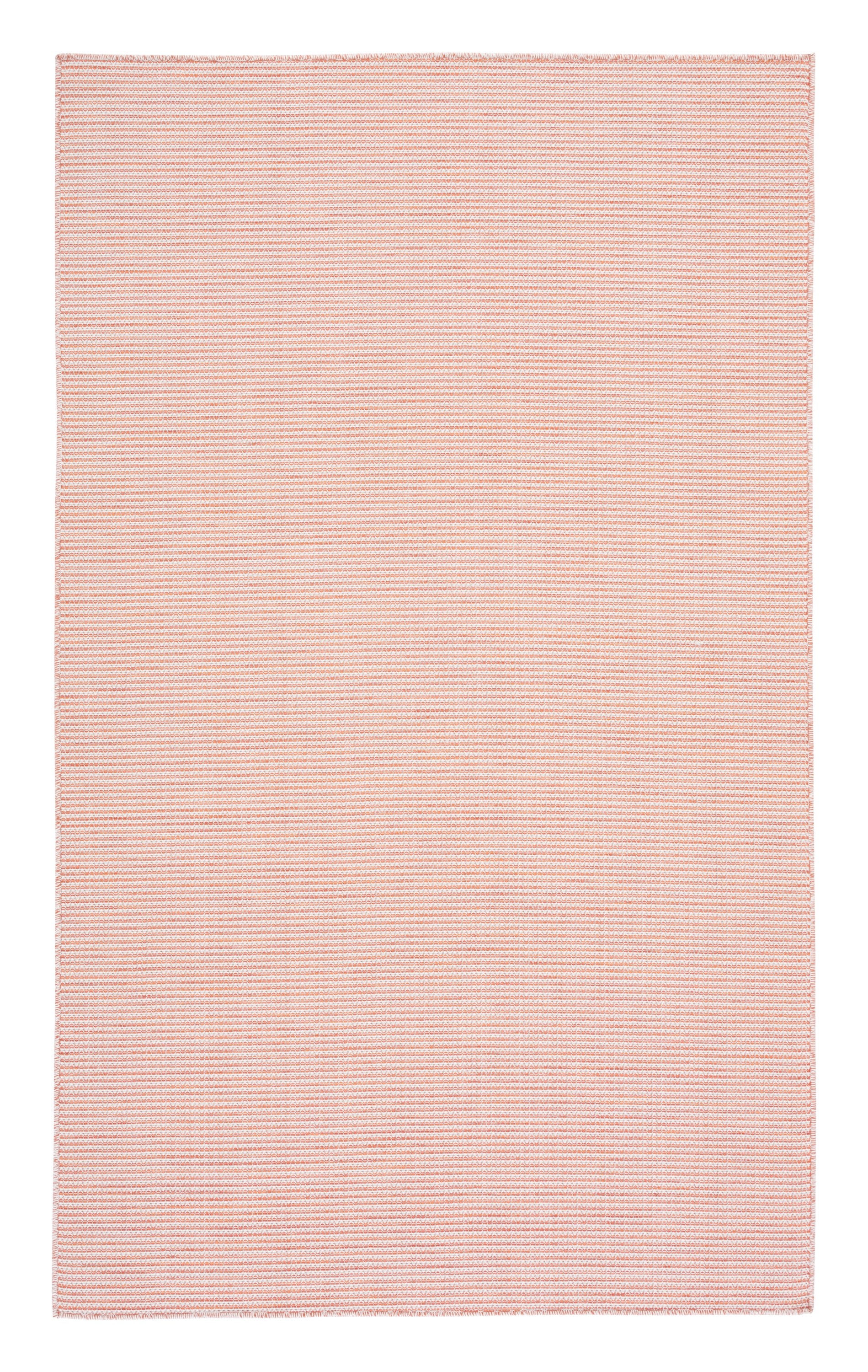 SAFAVIEH Martha Stewart Hampton Solid Indoor/Outdoor Area Rug, Beige/Terracotta, 5'1" x 7'6"