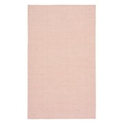 SAFAVIEH Martha Stewart Hampton Solid Indoor/Outdoor Area Rug, Beige/Terracotta, 5'1" x 7'6"
