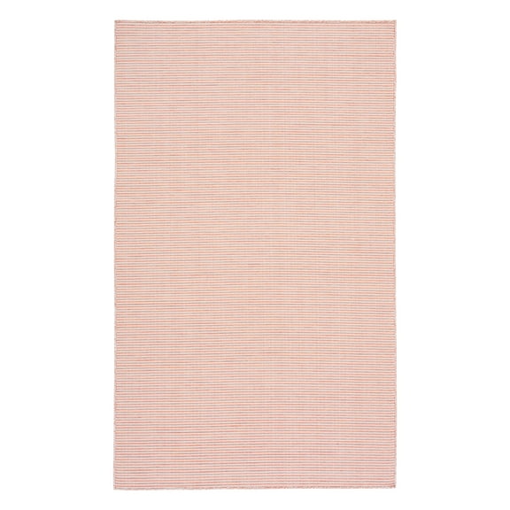 SAFAVIEH Martha Stewart Hampton Solid Indoor/Outdoor Area Rug, Beige/Terracotta, 8' x 10'