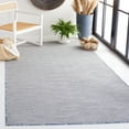 thumbnail image 1 of SAFAVIEH Martha Stewart Hampton Solid Indoor/Outdoor Area Rug, Navy, 5'1" x 7'6", 1 of 8