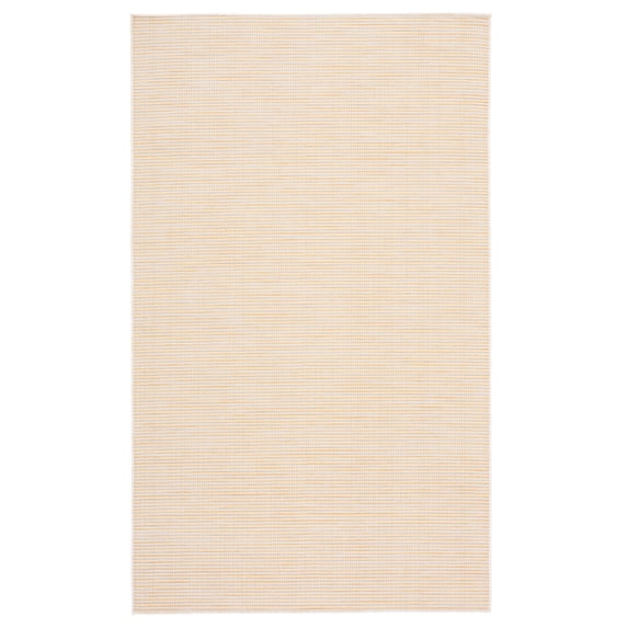 SAFAVIEH Martha Stewart Hampton Solid Indoor/Outdoor Area Rug, Yellow, 4' x 6'