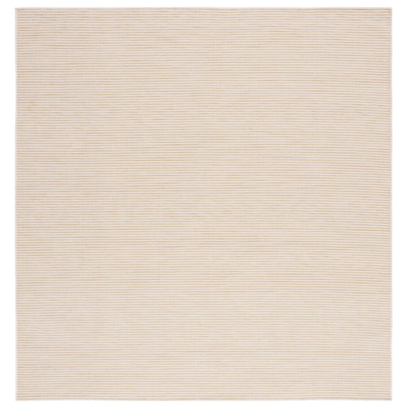 SAFAVIEH Martha Stewart Hampton Solid Indoor/Outdoor Area Rug, Yellow, 6'5" x 6'5" Square
