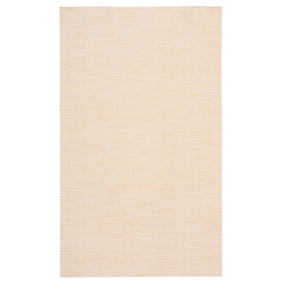 SAFAVIEH Martha Stewart Hampton Solid Indoor/Outdoor Area Rug, Yellow, 8' x 10'
