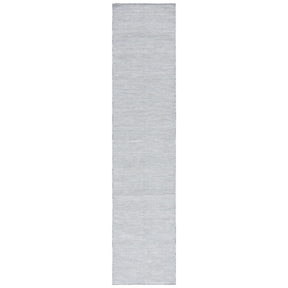 SAFAVIEH Martha Stewart Hampton Solid Indoor/Outdoor Runner Rug, Navy, 2' x 9'