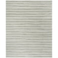 thumbnail image 1 of SAFAVIEH Martha Stewart Hand Drawn Stripe Area Rug, Nimbus Cloud Grey, 9' x 12', 1 of 6