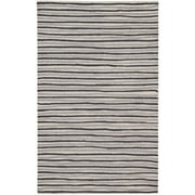 SAFAVIEH Martha Stewart Hand Drawn Stripe Area Rug, Wampum Purple, 5' x 8'