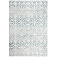 thumbnail image 1 of SAFAVIEH Martha Stewart Isabella Clover Area Rug, Turquoise/Ivory, 4' x 6', 1 of 8