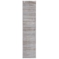 thumbnail image 1 of SAFAVIEH Martha Stewart Isabella Greta Striped Runner Rug, Grey/Gold, 2'2" x 9', 1 of 10