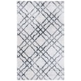 thumbnail image 1 of SAFAVIEH Martha Stewart Isabella Hughie Diamond Area Rug, Ivory/Grey, 3' x 5', 1 of 11