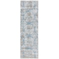 thumbnail image 1 of SAFAVIEH Martha Stewart Isabella Willoughby Floral Runner Rug, Denim Blue/Ivory, 2'2" x 7', 1 of 10