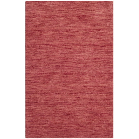 SAFAVIEH Martha Stewart Isidore Solid Wool Area Rug, Adobe, 2'6" x 3'10"