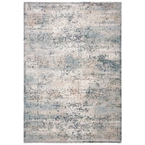 SAFAVIEH Martha Stewart Jane Floral Bordered Area Rug, Cream/Beige, 5'3" x 7'6"