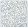 thumbnail image 1 of SAFAVIEH Martha Stewart Jardin Jared Floral Area Rug, Ivory/Blue, 6' x 6' Square, 1 of 10