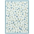 thumbnail image 1 of SAFAVIEH Martha Stewart Jayce Floral Machine Washable Area Rug, Ivory/Light Blue, 4' x 6', 1 of 11