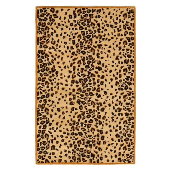 SAFAVIEH Martha Stewart Kalahari Spotted Area Rug, Teak, 5' x 8'