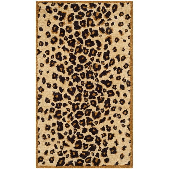 SAFAVIEH Martha Stewart Kalahari Spotted Area Rug, Teak, 9'6" x 13'6"