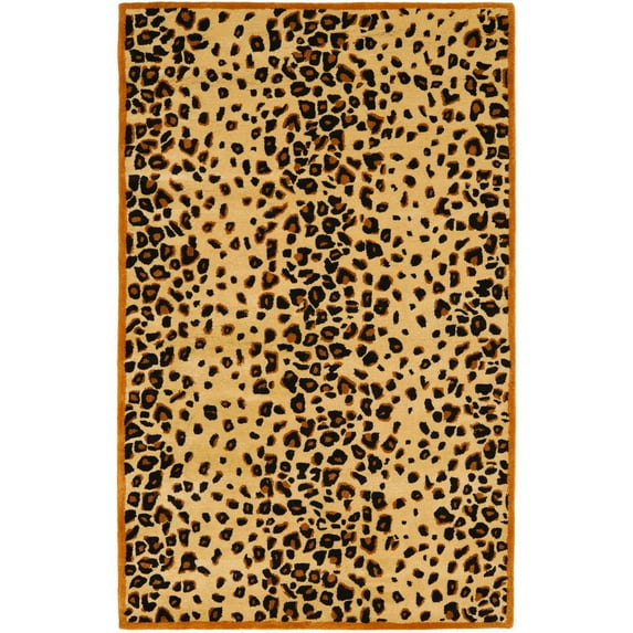 SAFAVIEH Martha Stewart Kalahari Spotted Area Rug, Teak, 9' x 12'