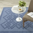 thumbnail image 1 of SAFAVIEH Martha Stewart Kalisha Geometric Wool Area Rug, Ink, 8' x 10', 1 of 5