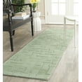 thumbnail image 1 of SAFAVIEH Martha Stewart Knot Geometric Wool Runner Rug, Sea Anemone, 2'3" x 8', 1 of 9