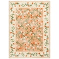 thumbnail image 1 of SAFAVIEH Martha Stewart Kyler Floral Machine Washable Area Rug, Rust/Gold, 9' x 12', 1 of 11